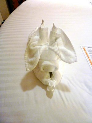 INDEPENDANCE OF THE SEAS Towel Animal