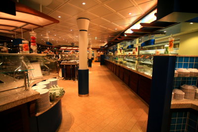 INDEPENDANCE OF THE SEAS Windjammer Restaurant