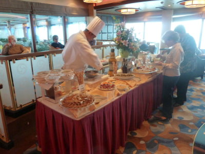 Grand Princess  The One5 Bar Lounge Hors d'oeuvres @ 5pm