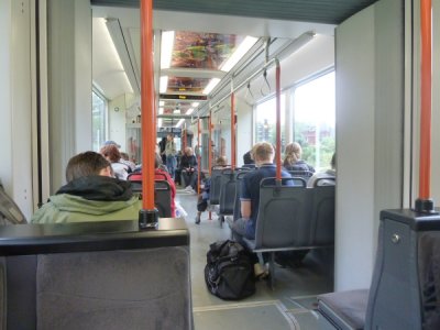 Bergen - Bybanen Tram Inside