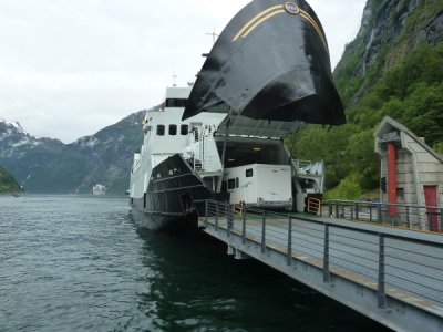 Geiranger - Ferry Loading