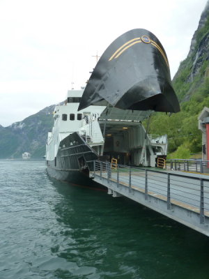 Geiranger - Ferry Loading