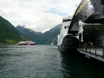 Geiranger - Ferry Loading