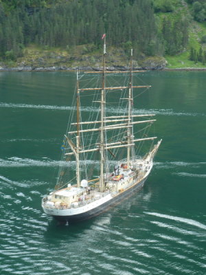 Geirangerfiord - Sailing Ship