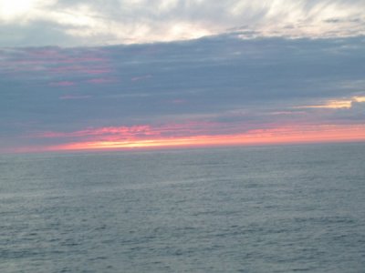 North Sea - Sunset