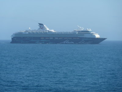 Mein Schiff passing in the Artic Ocean