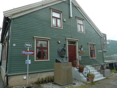 Tromso - View Roald Amundsen House
