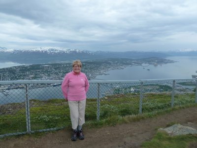 Tromso - Margaret @ Top of Cable Car