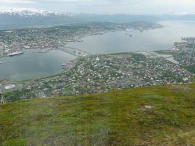 Tromso - View from top of Cable Car