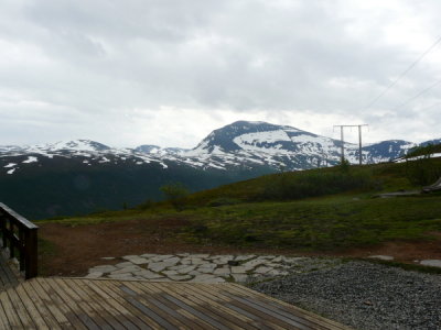 Tromso - View at top of Cable Car