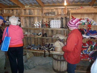Honningsvag - Inside a Sami shop on way to The North Cape