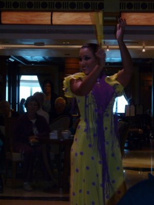 Grand Princess - 'The Piazza' Flamenco Dancers