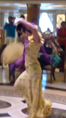 Grand Princess - 'The Piazza' Flamenco Dancers