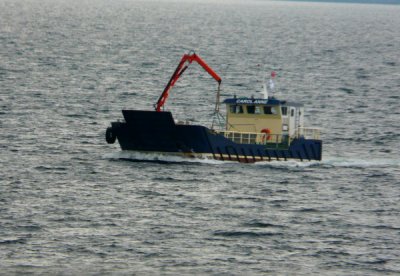 INVERLUSSA MARINE SERVICES - CAROL ANNE of Inverlussa Marine Services, approaching Craignure, Isle of Mull,Scotland