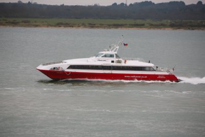 RED JET 3  @ Southampton Water