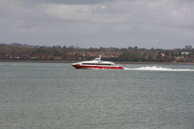RED JET 3  @ Southampton Water
