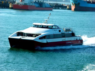 RED JET 4 @ Southampton Water, UK