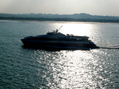 RED JET 4 @ Southampton Water,UK