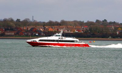 RED JET 3 @ Southampton Water,UK