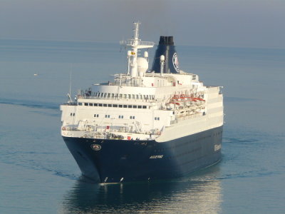 BLEU DE FRANCE (1981) @ Civitavechia, Italy - To be SAGA SAPPHIRE