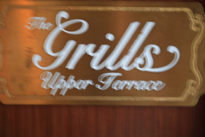 QUEEN VICTORIA Grills Upper Terrace