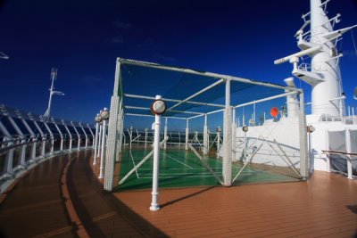 QUEEN VICTORIA Upper Deck Front Sports Area