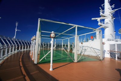 QUEEN VICTORIA Upper Deck Front Sports Area