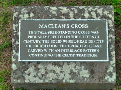 Scotland - Iona, Macleans Cross