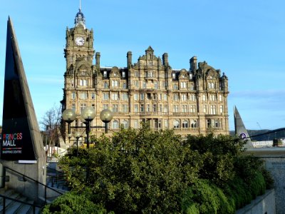 Scotland - Edinburgh, Princess Street, North British Hotel