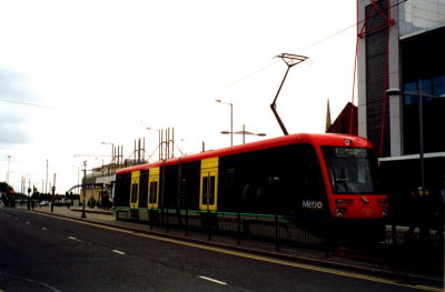 08 (2005) Ansaldo-Breda T69 @ Wolverhampton St Georges, Terminus