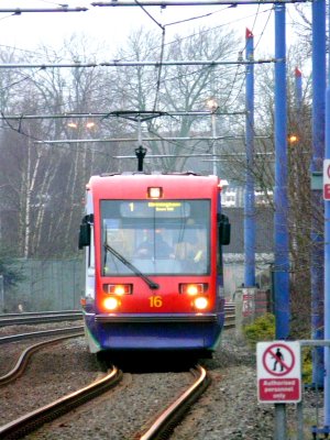 16 Ansaldo-Breda T69 approaching Jewellery Quarter