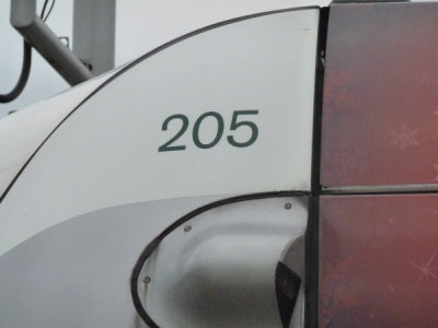 205 (2011) Bombardier Incentros AT6/5 @ Hucknall Terminus