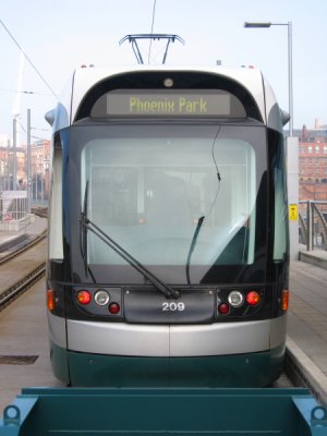 209 (2006) Bombardier Incentros AT6/5 @ Station Street Terminus