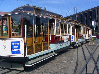 Powell & Hyde Cable Car #17