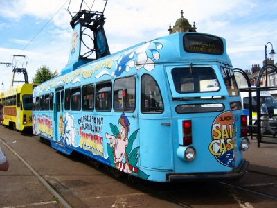 Blackpool Brush Railcoach 626 @ Fleetwood