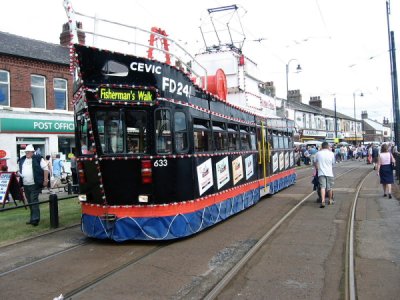 Blackpool Brush Railcoach 633 Fishing Trawler @ Fleetwood