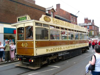 Blackpool 040 Box (1914) @ Fleetwood Tram Day, Fleetwood
