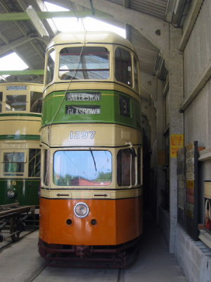 Glasgow 1297 (1948) Cunarder @ Crich