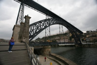 Metro de Porto Bridge Ponte Dom Luis Bridge