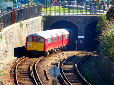 Train in Tunnel @ Ryde Esplanade