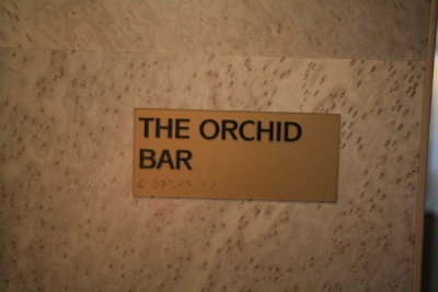 The Orchid Bar Sign