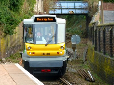 London Midland Class 139-001 @ Stourbridge Town