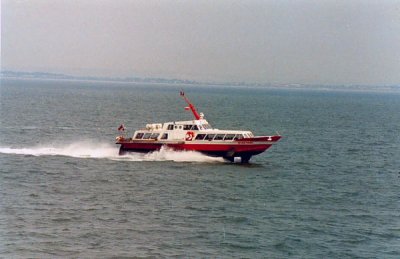 SHEARWATER 5 @ Cowes, Isle of Wight (Arriving) - Taken June 1989