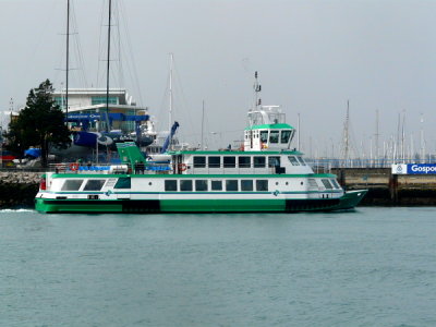 SPIRIT OF PORTSMOUTH @ Gosport in Portsmouth Harbour, UK
