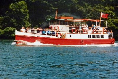 DARTMOTHIAN on the River Dart Cruise - Taken June 1986.