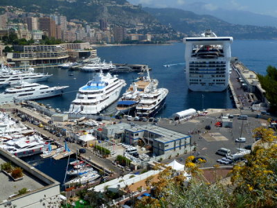 GRAND PRINCESS (1998) @ Monte Carlo, Monaco.
