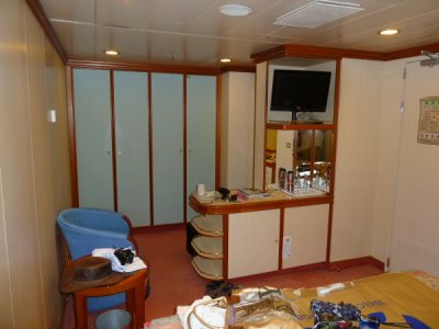 GRAND PRINCESS (1998) @ Sea (Inside Cabin A508)