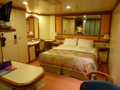 GRAND PRINCESS (1998) @ Sea (Inside Cabin A508)