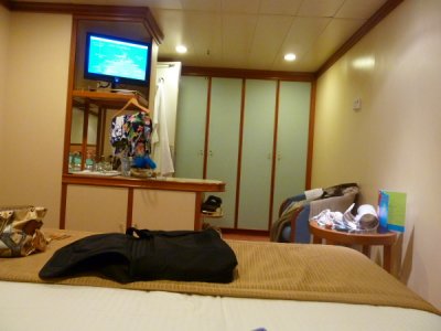 GRAND PRINCESS (1998) @ Sea (Inside Cabin A507)