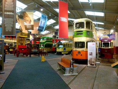 Crich View of Main Hall Display